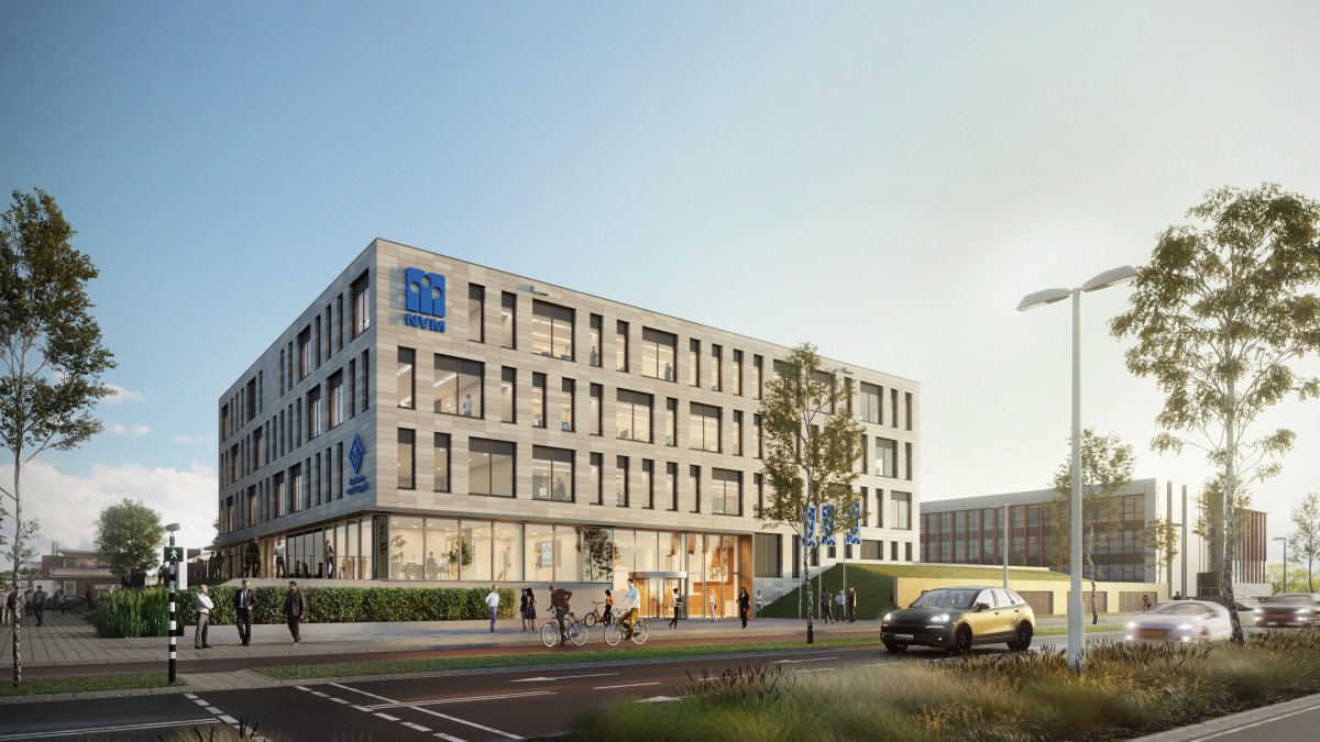 impressie nieuwe hoofdkantoor NVM door Heembouw Architecten