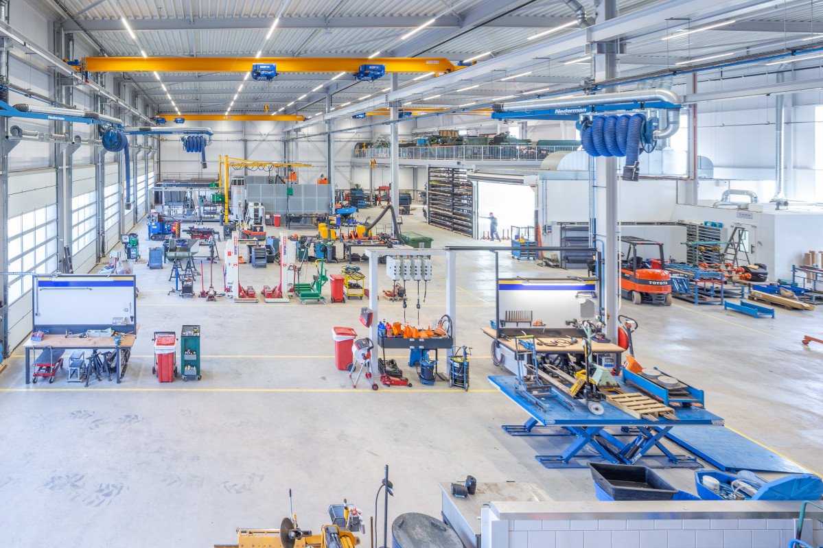 Het pand van Agro Techniek Holland