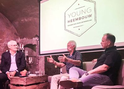 Peter Lammertink is in gesprek met Willem en Ronald van Diemen