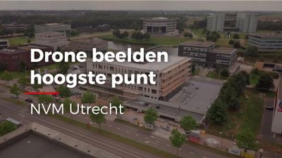 video Drone beelden hoogste punt nieuwbouw NVM Utrecht
