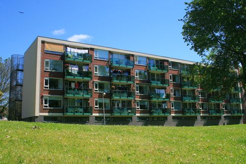 Groot onderhoud 72 woningen complex 8 Katwijk