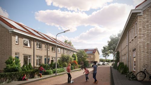 Verduurzaming 80 woningen in Wassenaar