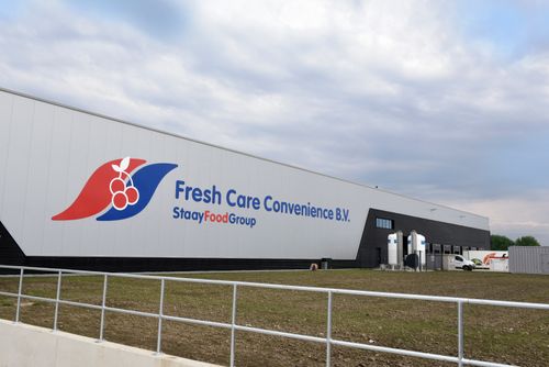 Nieuwbouw high-tech groentensnijderij en productiesite Fresh Care Convenience onderdeel Staay Food Group