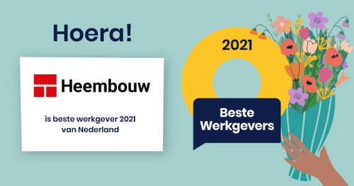 Heembouw Beste Werkgever 2021 van Nederland