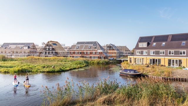 Ontwikkeling plangebied Westend nieuwbouw 240 woningen in Roelofarendsveen
