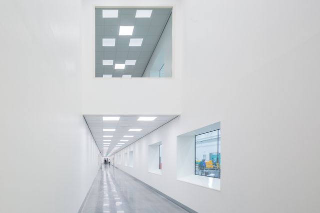 cleanroom Europees hoofdkantoor Applied Medical ontwerp Heembouw Architecten