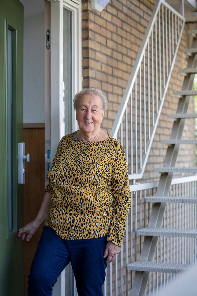 tevreden bewoonster Van Duivenvoordenlaan Wassenaar