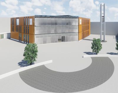 Impressie nieuw gemeentehuis Zuidplas