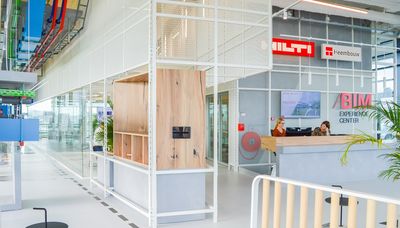 Heembouw verbouwt voormalige werkplaats tot Hilti Learning Center