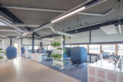 Interieur nieuwe huisvesting Heembouw Kantoren