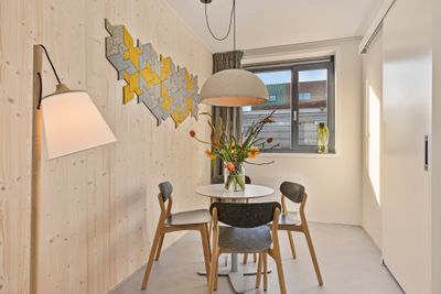 Duurzaam interieur in de Slimm modelwoning