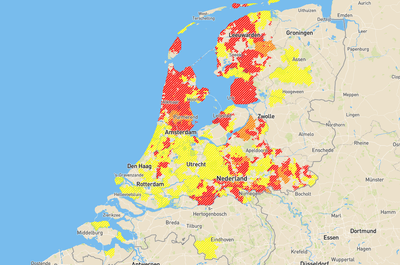  netaansluitingen op kavelniveau