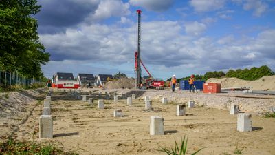 Viering start bouw van Nieuw Rein fase 2 in Hazerswoude-Rijndijk