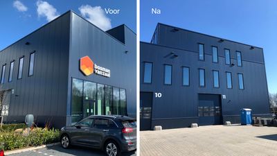 Heembouw realiseerde een dakopbouw voor Bosman van Zaal in Aalsmeer. 