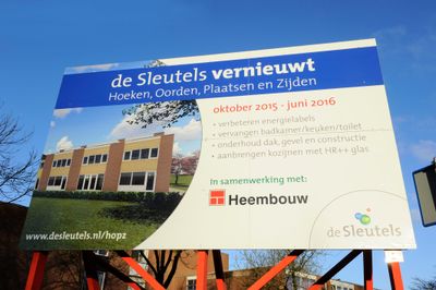 Groot onderhoud 77 woningen HOPZ Leiden