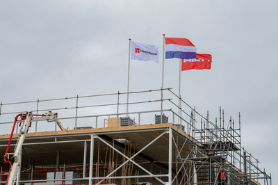 Hoogste punt nieuwe huisvesting Hilti