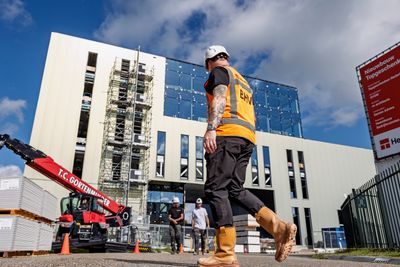 Nieuwbouw modern en toekomstbestending distributiecentrum Topgeschenken