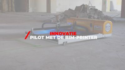 Innovatie bij Heembouw - Pilot met de BIM printer