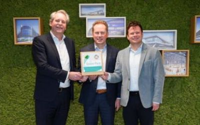 Uitreiking groene pluim