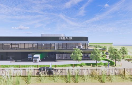 Heembouw bouwt duurzaam distributiecentrum voor Brocacef