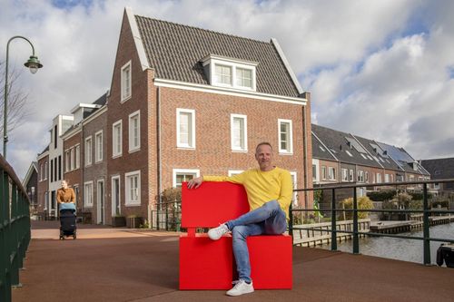 Marcel Nijzink op z'n plek bij Heembouw