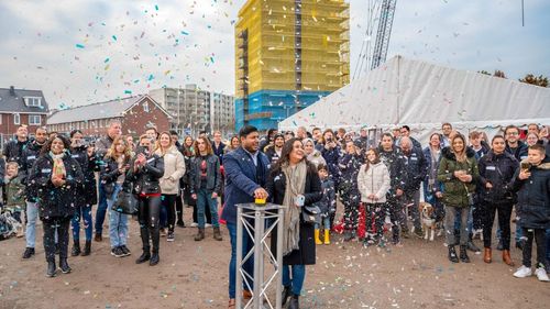 Feestelijke start bouw Singelbuurt in Zoetermeer