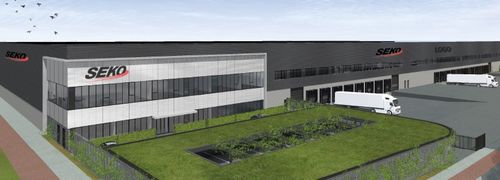 Artist impression Distributiecentrum Somerset Schiphol