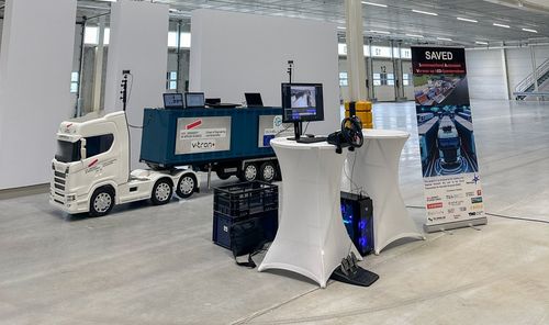 Demonstratie autonoom logistiek transport bij Ara Almelo