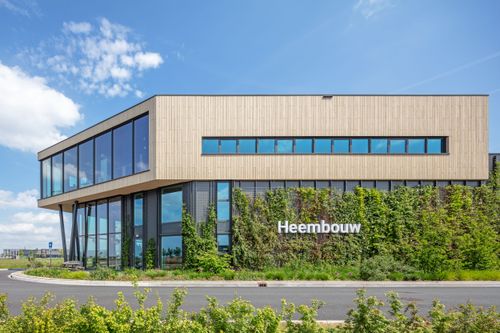 Heembouw Kantoren Circulair kantoor met werkplaats