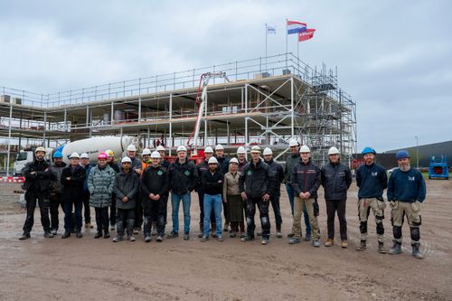 Hoogste punt nieuwe huisvesting Hilti