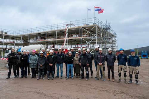 Hoogste punt nieuwe huisvesting Hilti