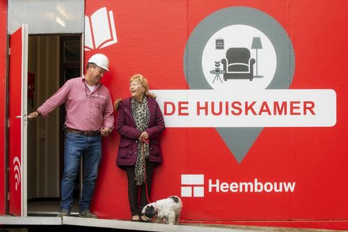 Binnen een dag kon ik in een logeerappartement trekken van Heembouw