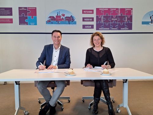 Ondertekening samenwerkingsovereenkomst Hovenbuurt