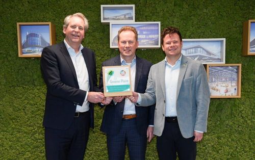 Uitreiking groene pluim