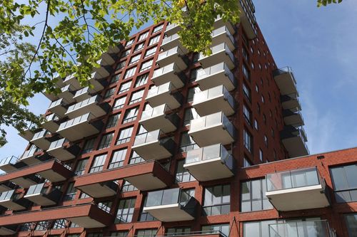 Nieuwbouw woontoren Wonen boven de Hoven Delft