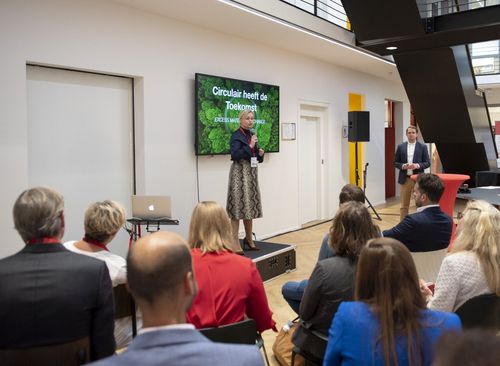 Alijd van Doorn tijdens circulair heeft de toekomst