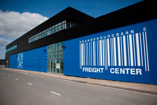 Nieuwbouw vrachtgebouw Freight center Rotterdam The Hague Airport